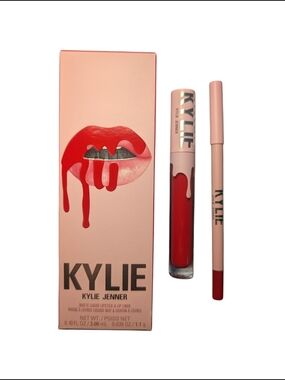 Kylie cosmetics Matte Liquid Lipstick Lip Kit Shade 400 Boss